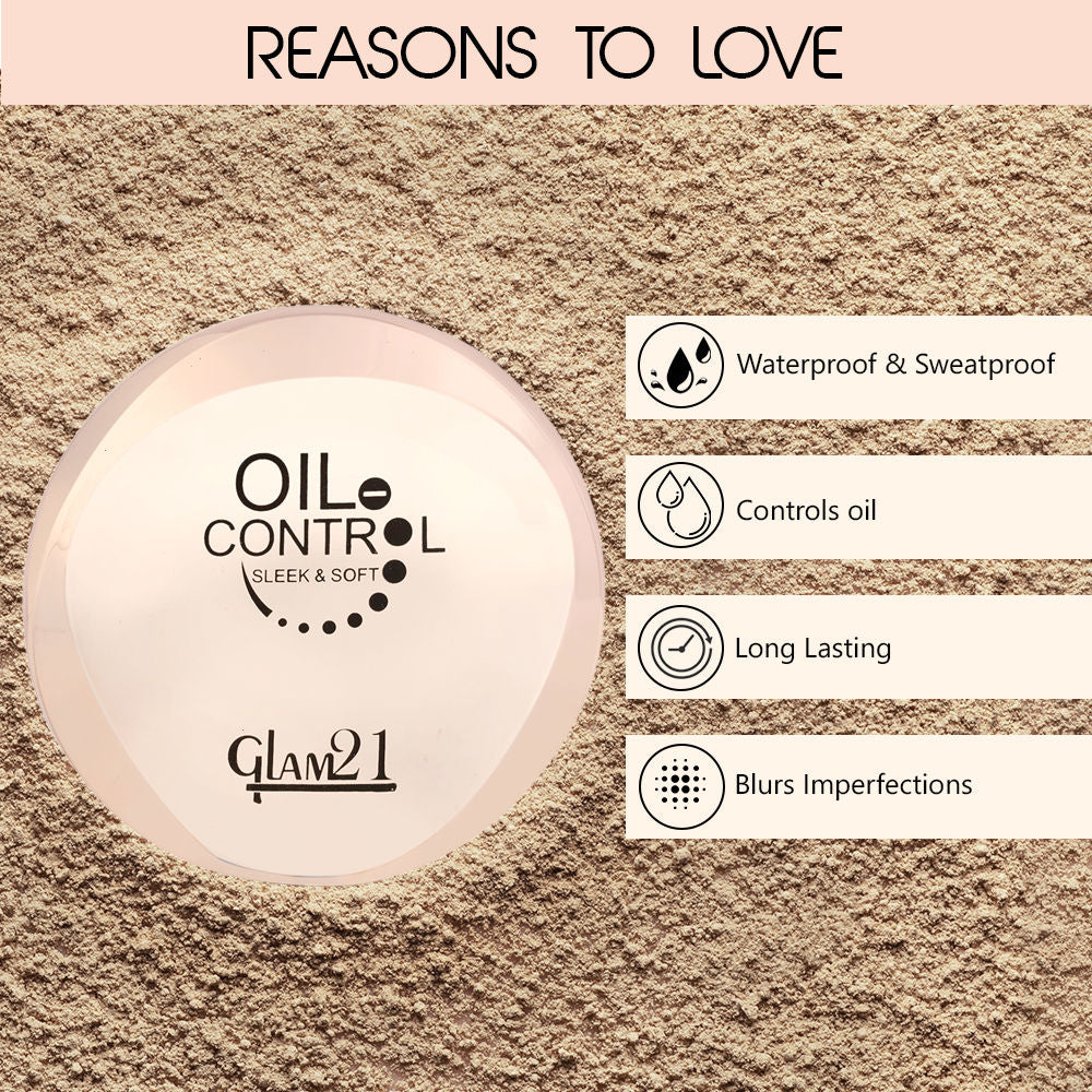 GLAM21 Oil Control Sleek & Soft Duo Compact