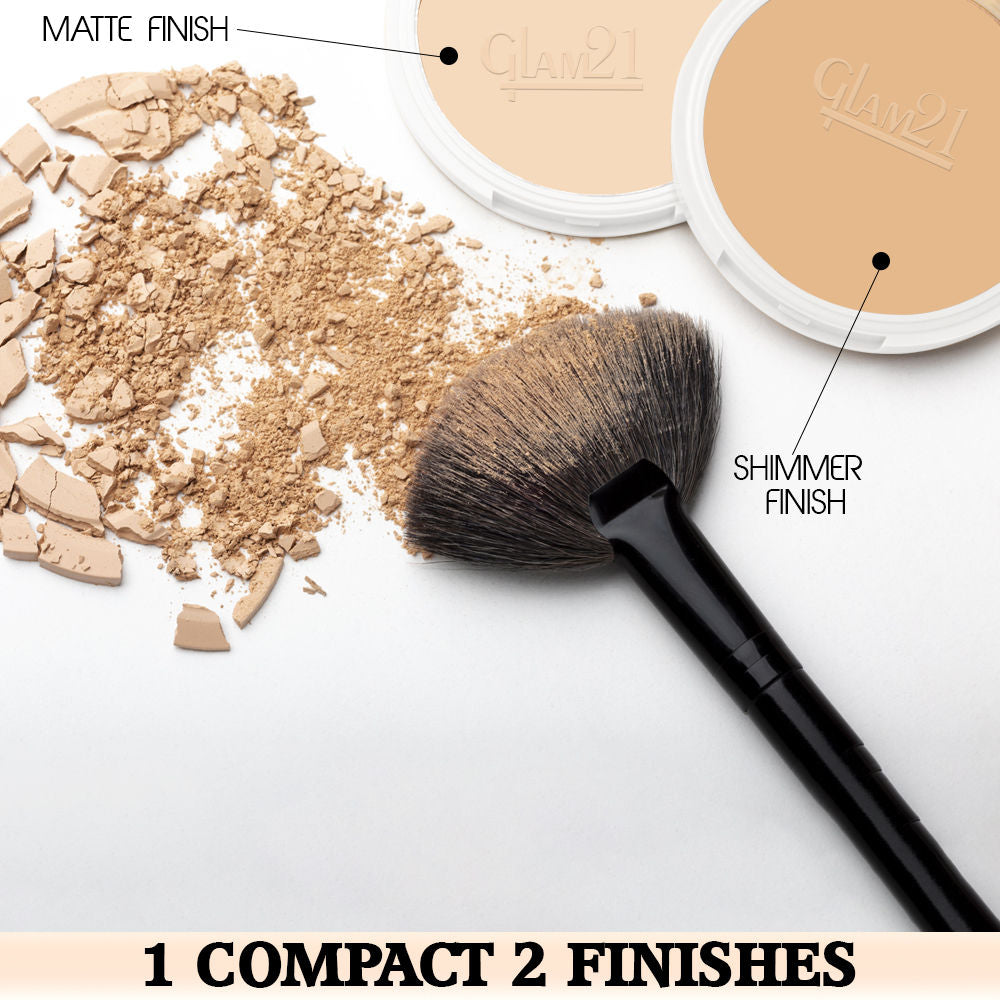 GLAM21 Oil Control Sleek & Soft Duo Compact