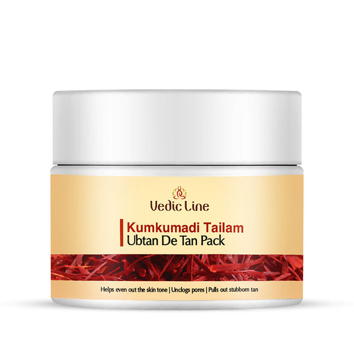 Vedic Line Kumkumadi Tailam De Tan Ubtan