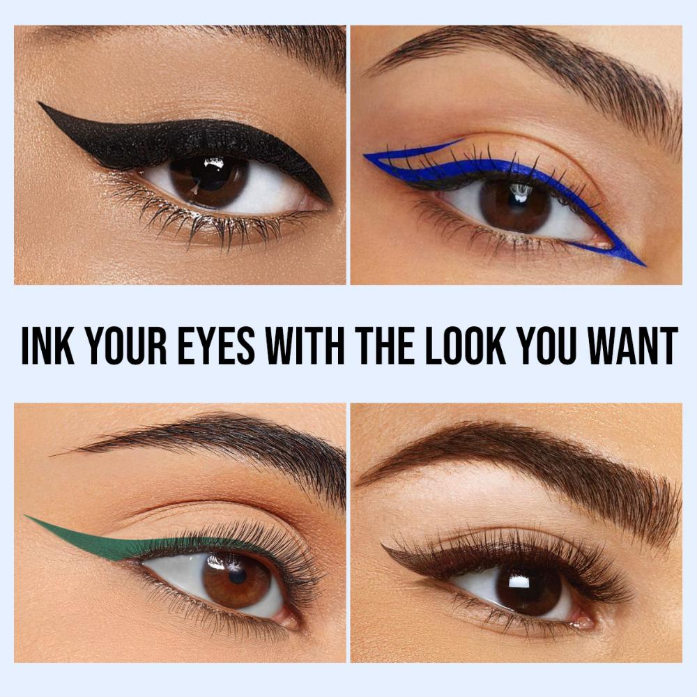 Insight Cosmetics Waterproof Eye Ink, Matte Finish, Smudge Proof