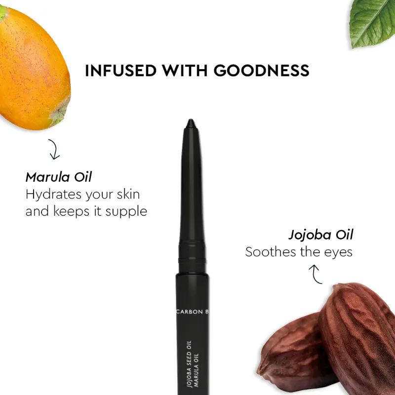KIRO All Day Comfort Kajal Liner - Carbon Black