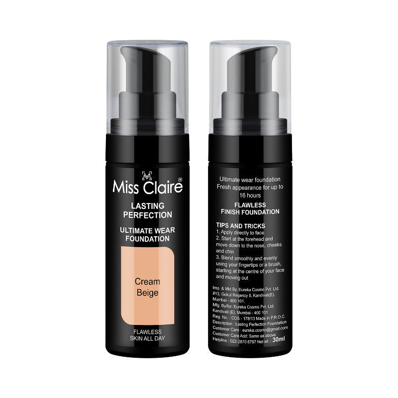 Miss Claire Lasting Perfection Ultimate Wear Foundation