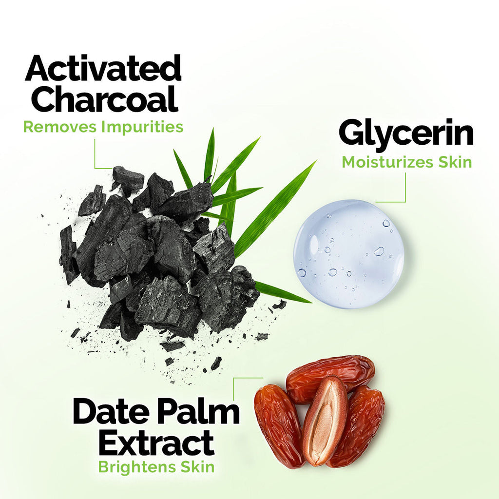 Mamaearth Charcoal Moisturizing Body Wash with Activated Charcoal & Energizing Mint Scent