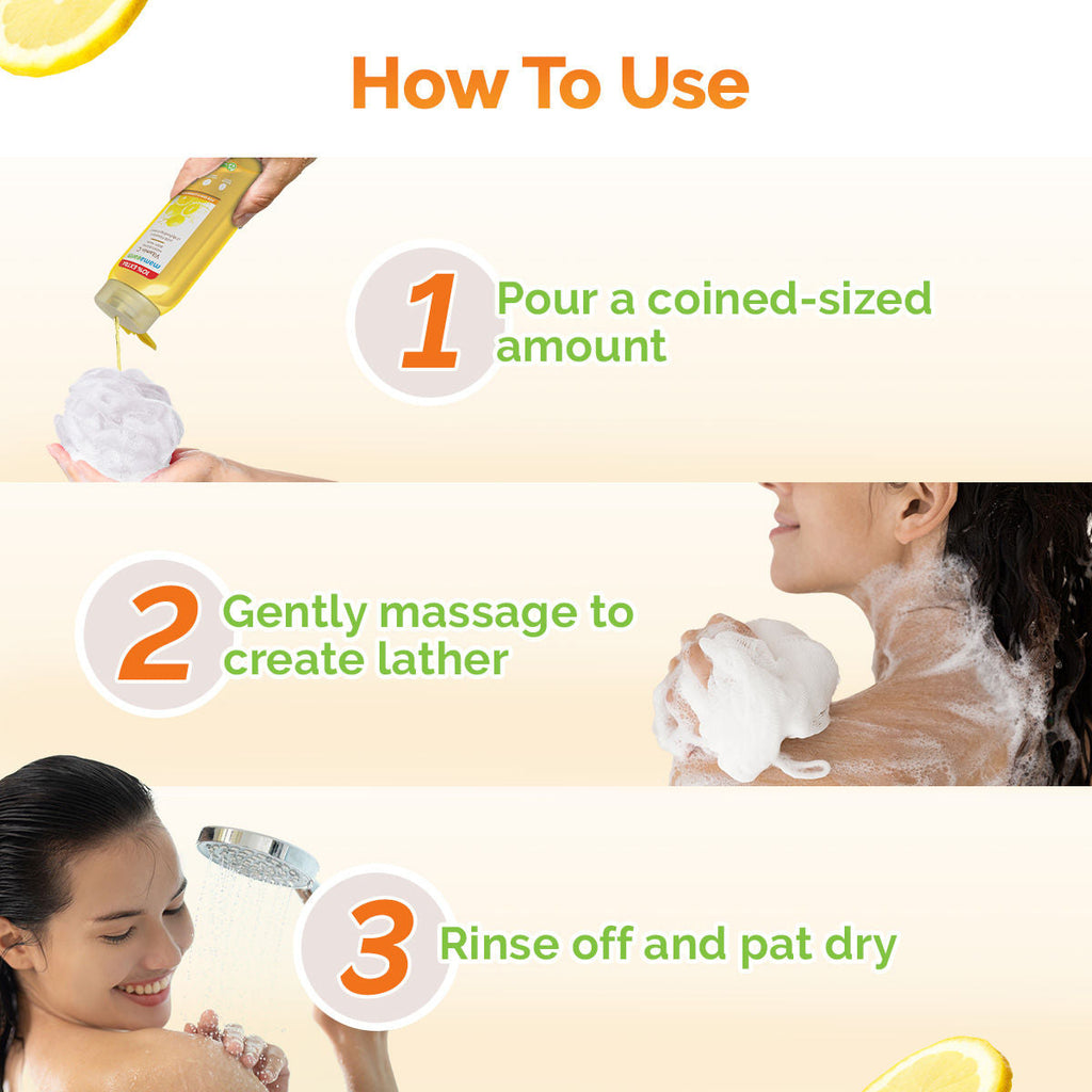 Mamaearth Vitamin C Moisturizing Body Wash with Vitamin C & Refreshing Lemon Scent