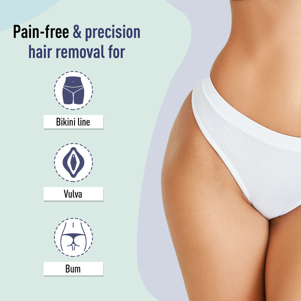 Sirona Disposable Bikini Line Trimming Razor For Women With Aloe Vera & Vitamin E Lubrication Strip
