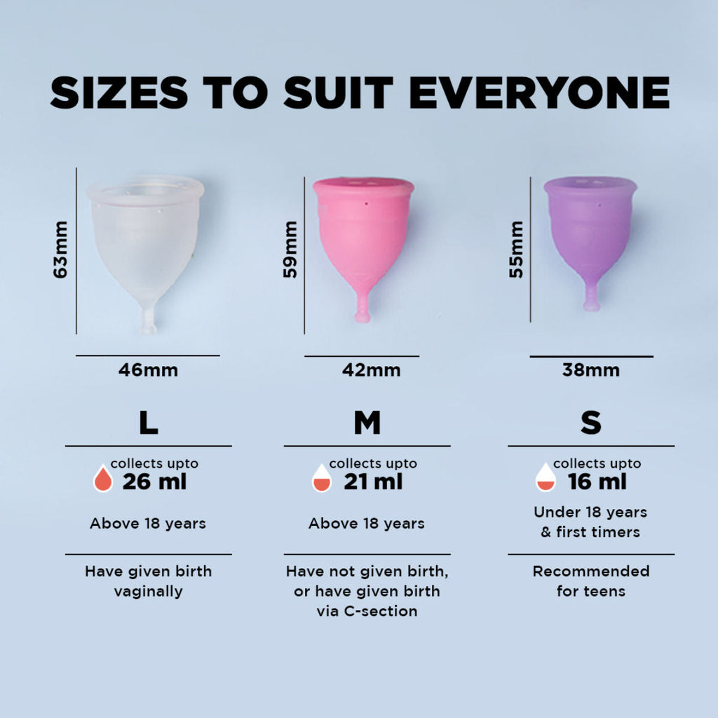 Pee Safe Reusable Menstrual Cup - No leakage,Rash-Free & Upto 12 Hours protection