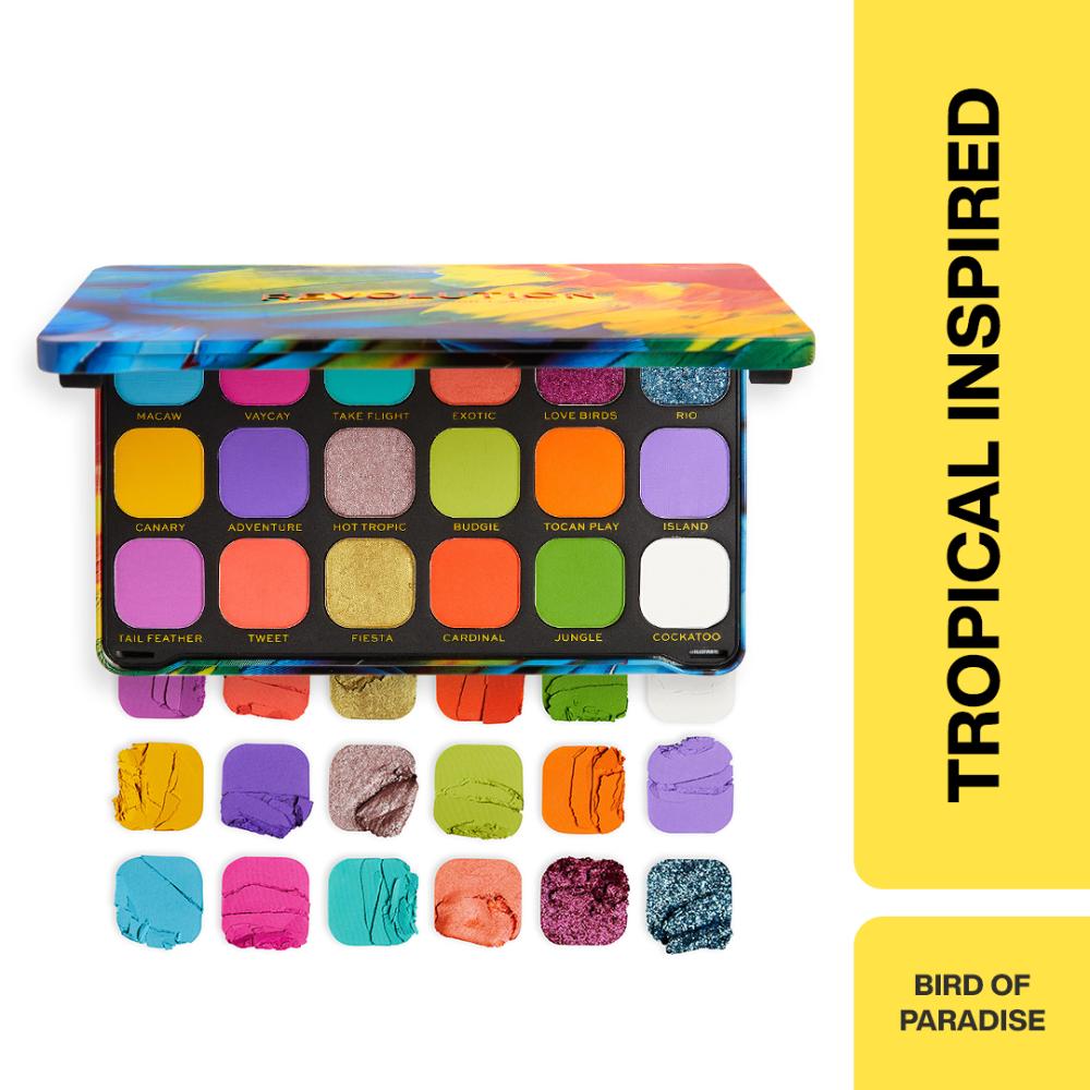 Makeup Revolution Forever Flawless Eyeshadow Palette-18 Smooth & Rich Shade
