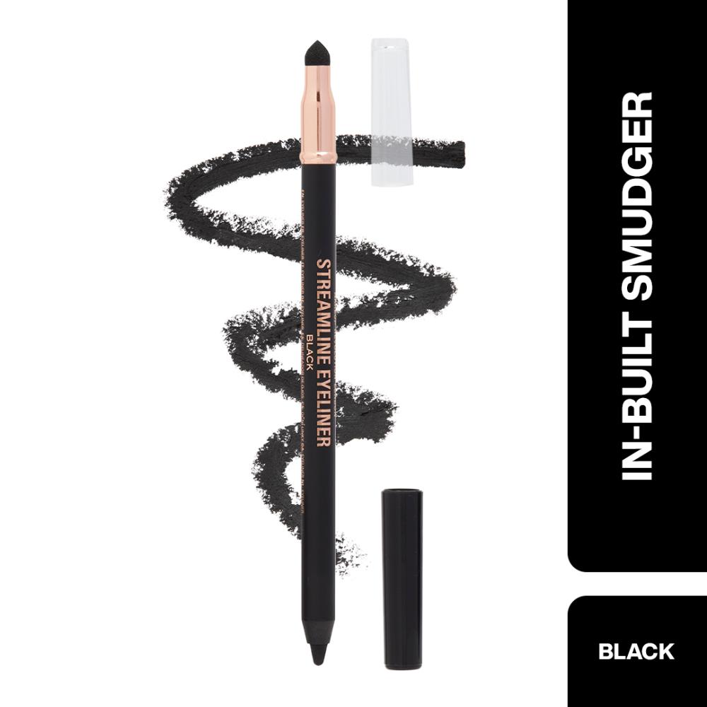 Makeup Revolution Streamline Waterline Eyeliner Pencil-Ultra Creamy Smudge Proof Smokey Looks