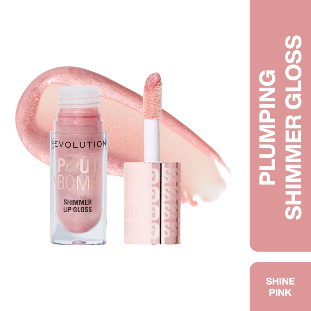 Makeup Revolution Pout Bomb Shimmer Lip Gloss