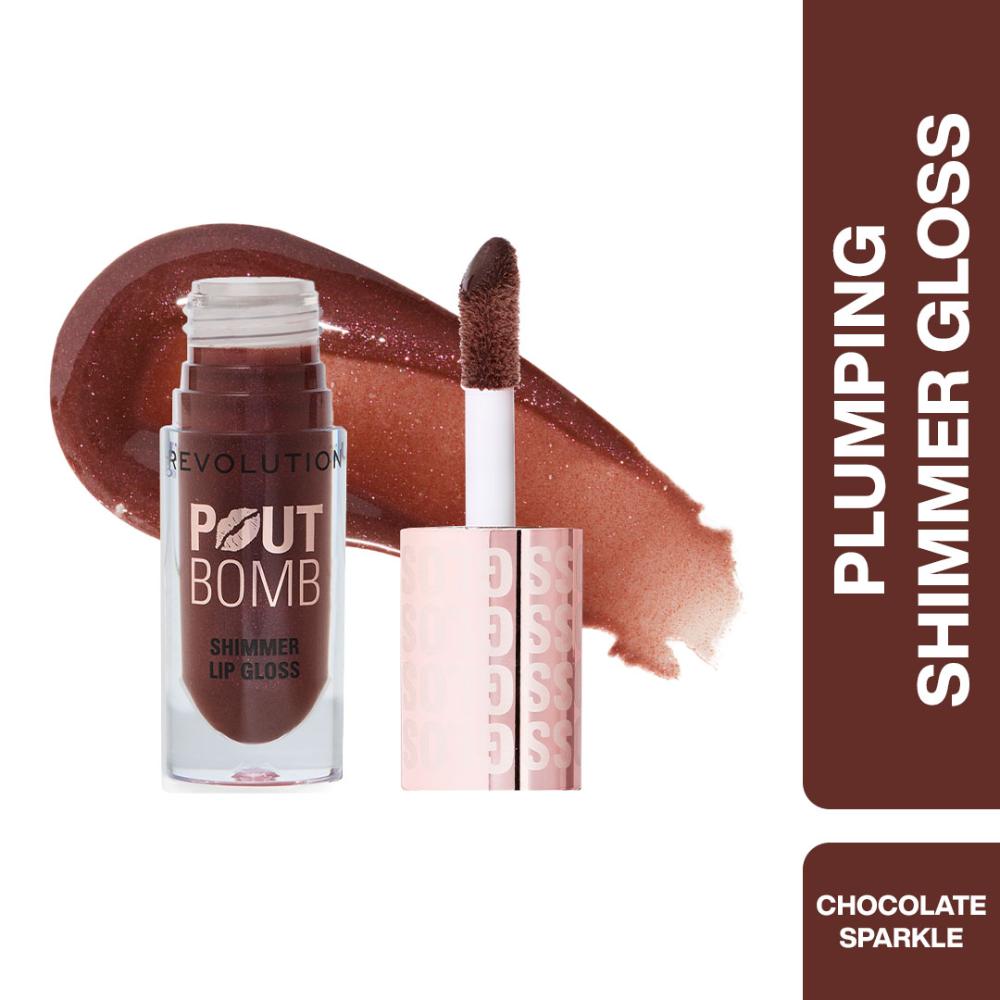 Makeup Revolution Pout Bomb Shimmer Lip Gloss