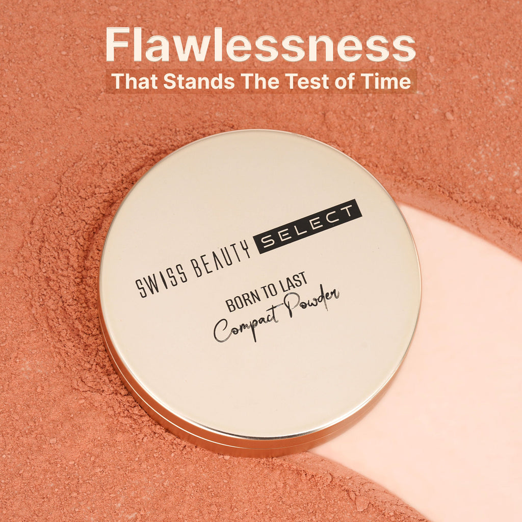 Swiss Beauty Select Born To Last 3-In-1 Skin Perfection Compact With Vitamin E
