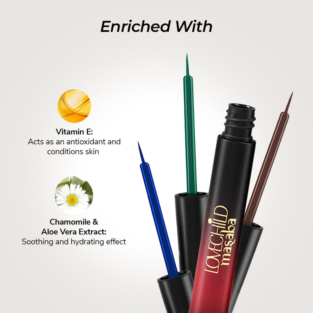 LoveChild Masaba 24 Hr Smudge Proof Liquid Eyeliner