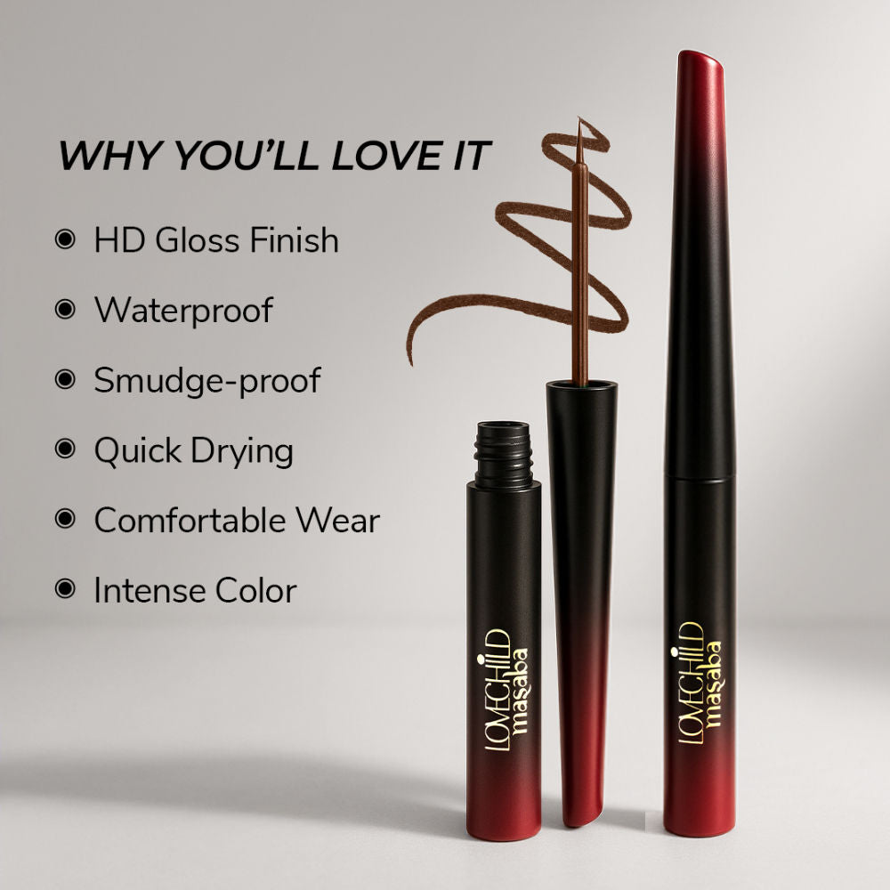 LoveChild Masaba 24 Hr Smudge Proof Liquid Eyeliner