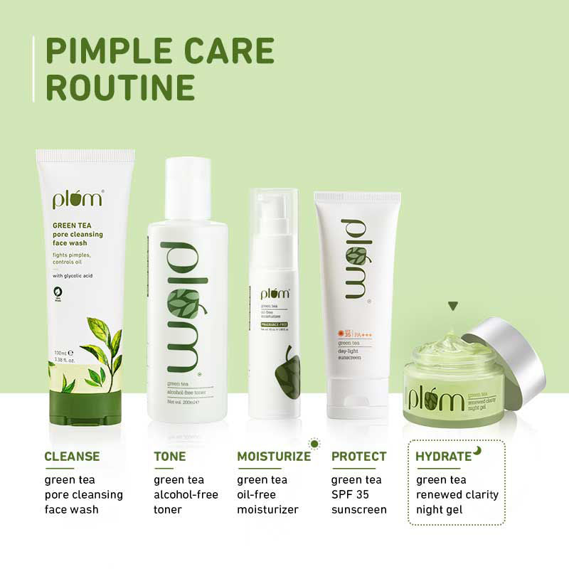 Plum Green Tea Renewed Clarity Night Gel Mini