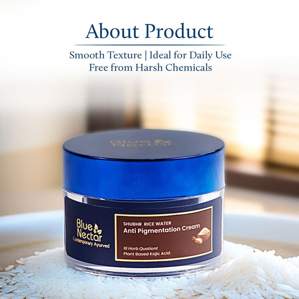 Blue Nectar Shubhr Rice Water Anti Pigmentation Cream