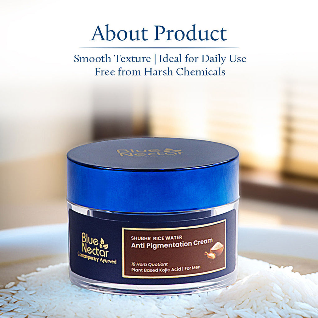 Blue Nectar Shubhr Rice Water Anti Pigmentation Cream For Men