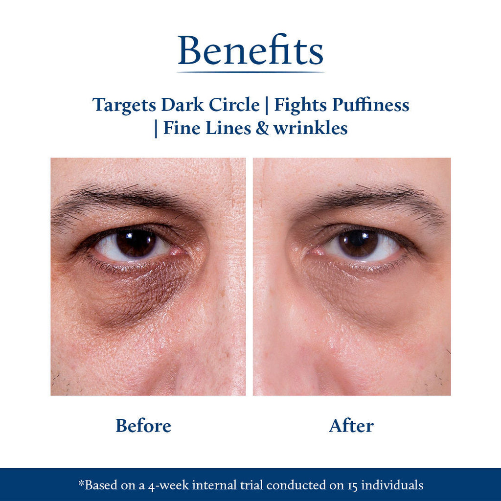 Blue Nectar Under Eye Cream Plant-Based Niacinamide For Men