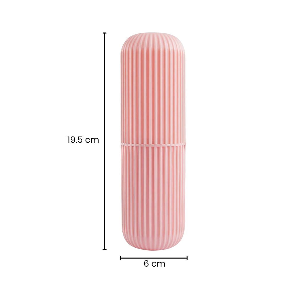Matra Toothbrush Case Travel Toothpaste Toiletry Holder Portable Storage Cover Compact Makeup Box