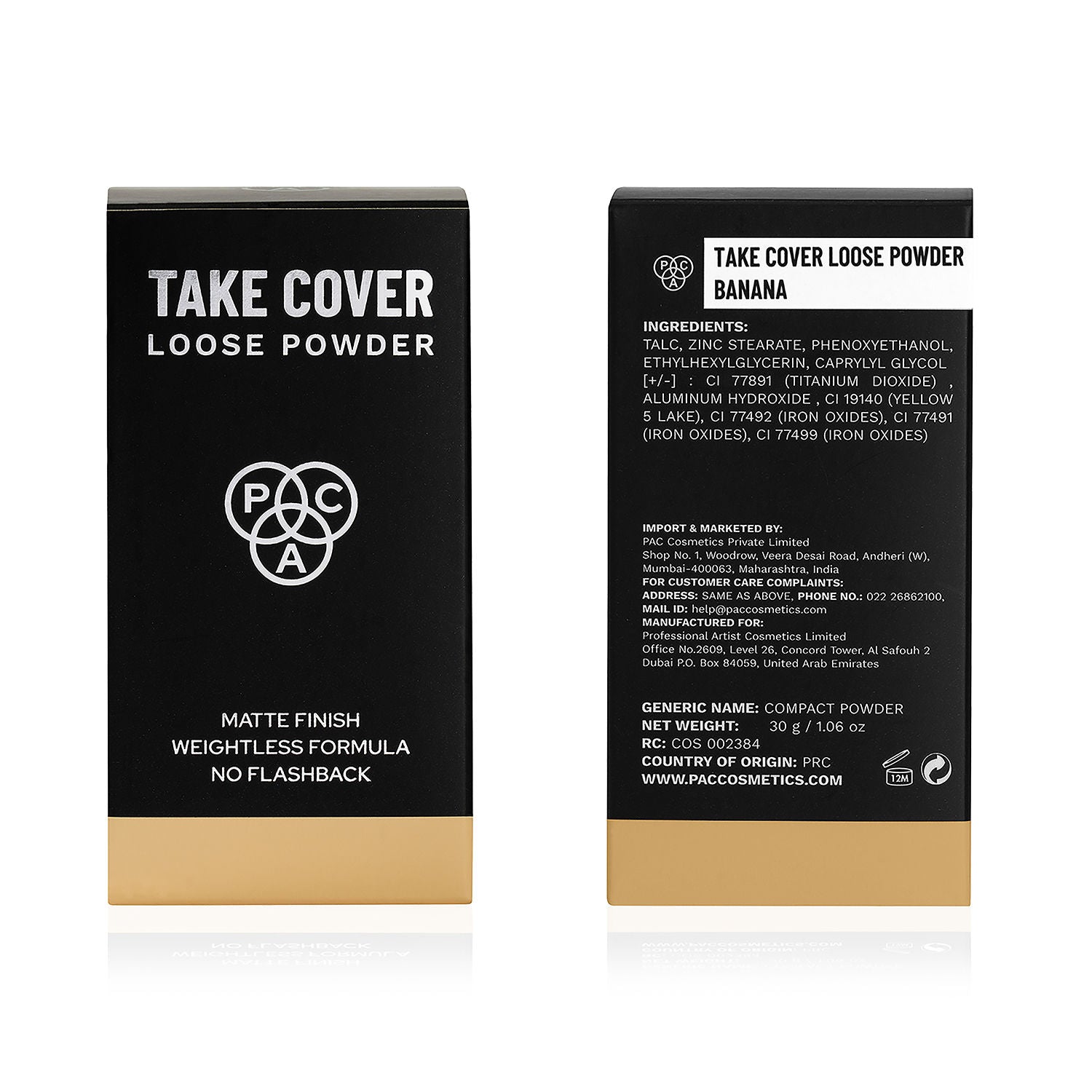PAC Take Cover Loose Powder