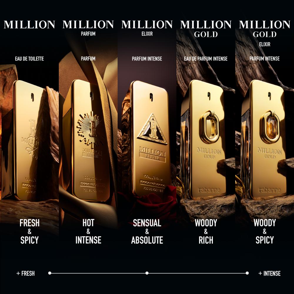 Paco Rabanne Million Gold Elixir Eau De Parfum Intense