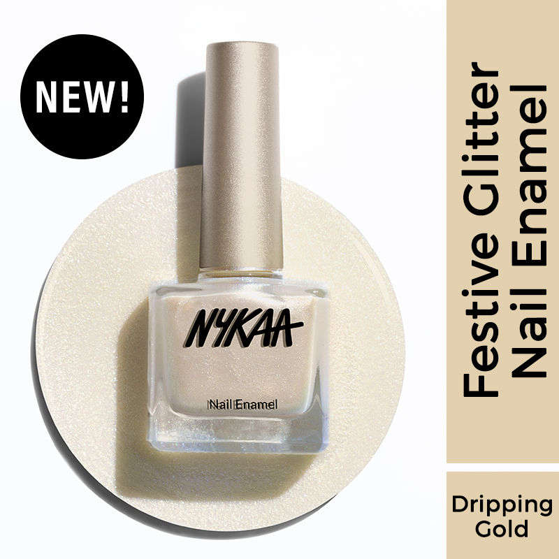 Nykaa Glitter Nail Enamel