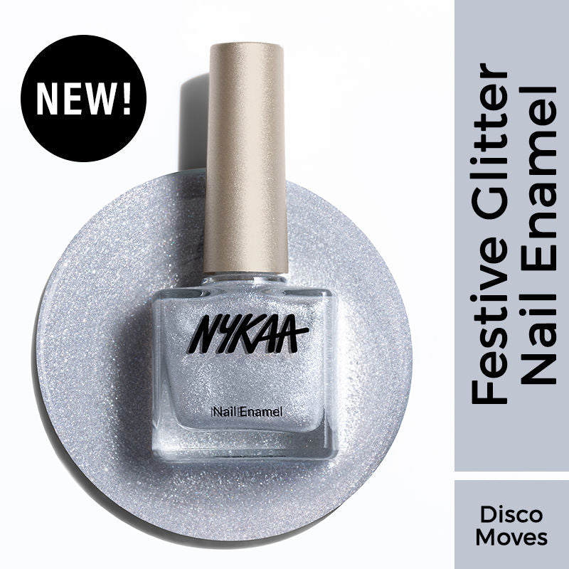 Nykaa Glitter Nail Enamel