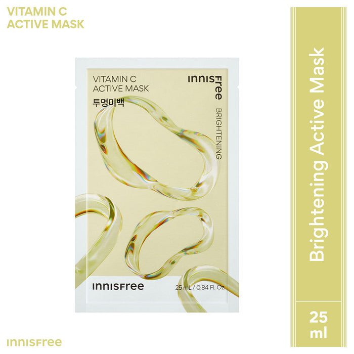 Innisfree Vitamin C Active Mask - Brightening & Even-Tone Sheet Mask