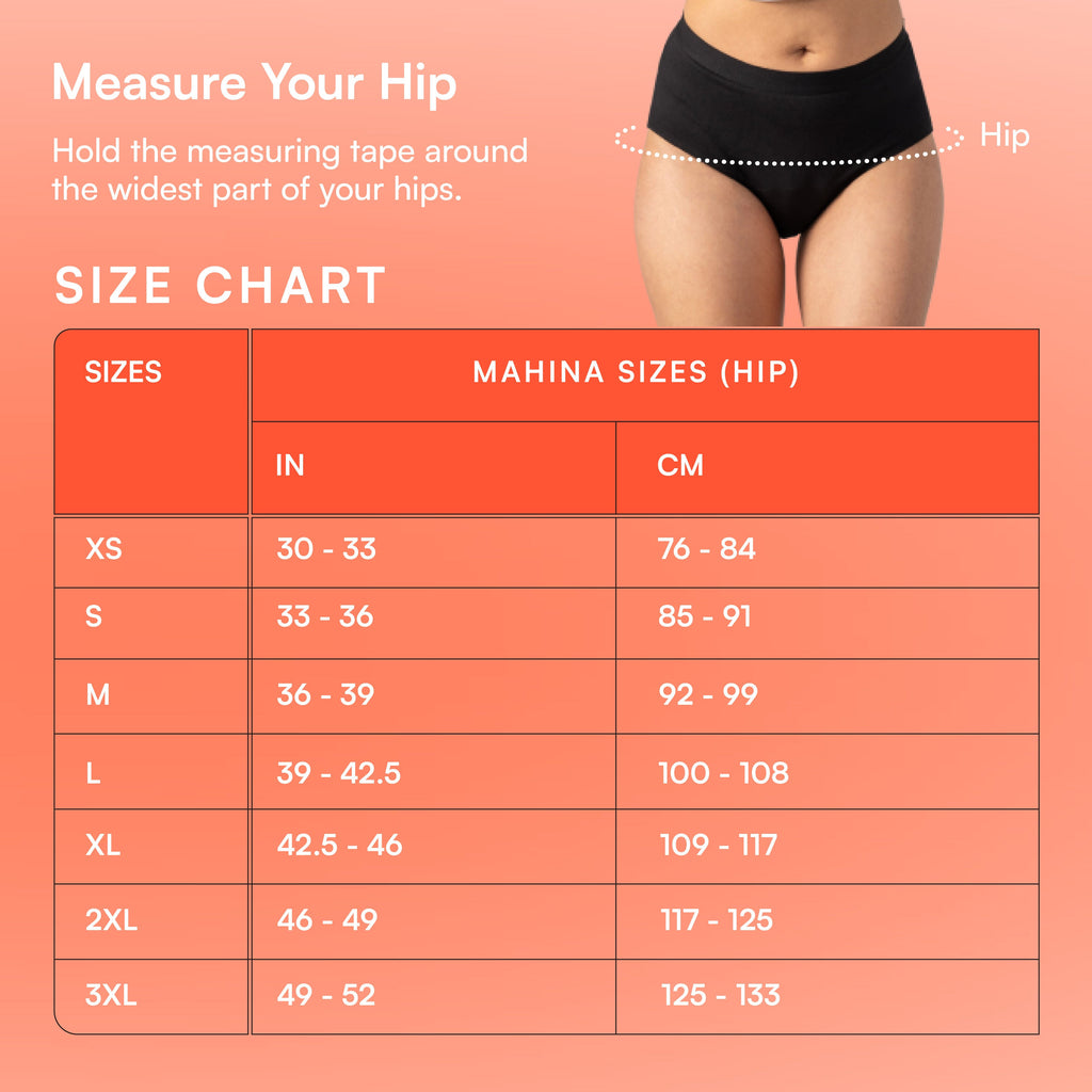 Mahina Cotton Period Panty For Girls & Women - Blush Red-XL