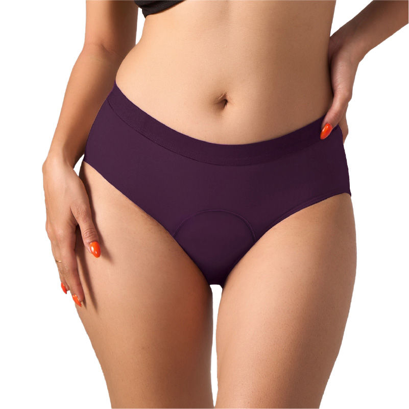 Mahina Cotton Period Panty For Girls & Women - Berry Purple-XS