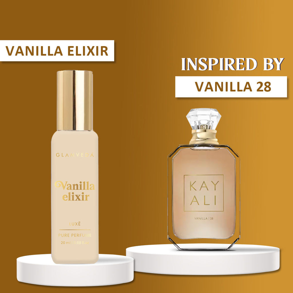 Glamveda Luxe Vanilla Elixir Pure Perfume For Women