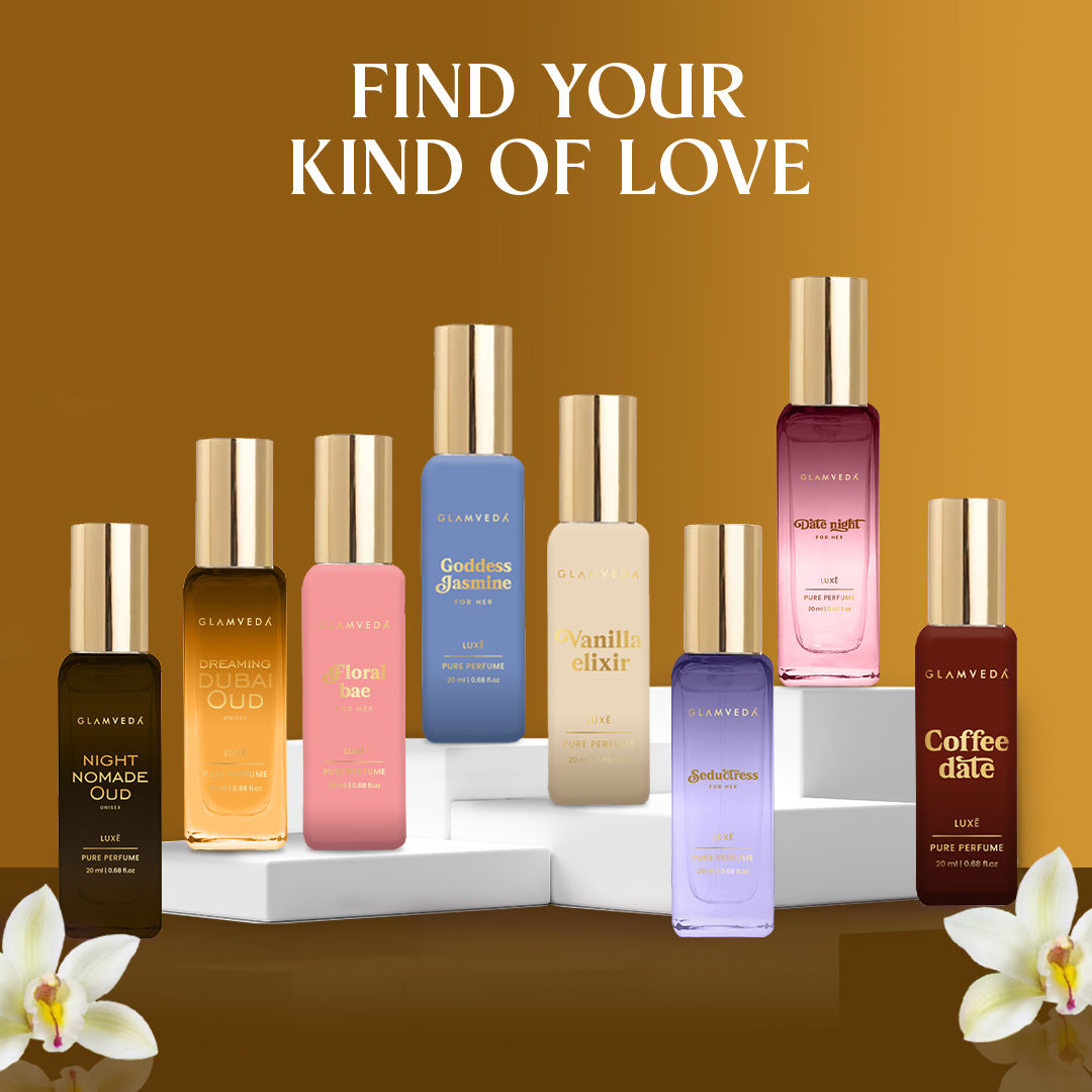 Glamveda Luxe Vanilla Elixir Pure Perfume For Women