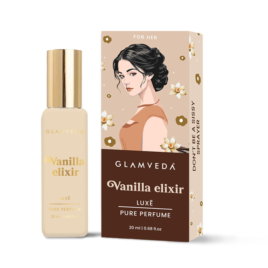 Glamveda Luxe Vanilla Elixir Pure Perfume For Women