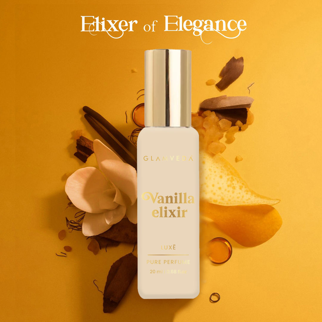 Glamveda Luxe Vanilla Elixir Pure Perfume For Women