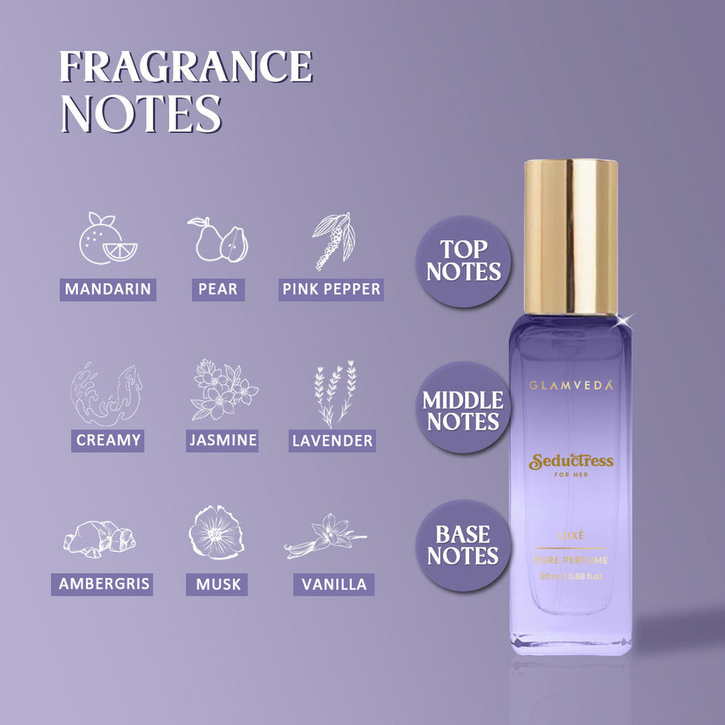 Glamveda Luxe Seductress Pure Perfume For Women
