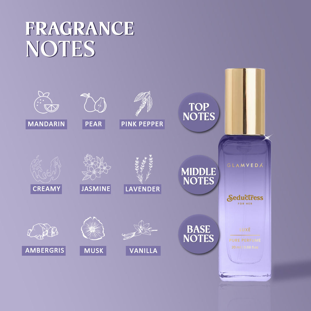 Glamveda Luxe Seductress Pure Perfume For Women