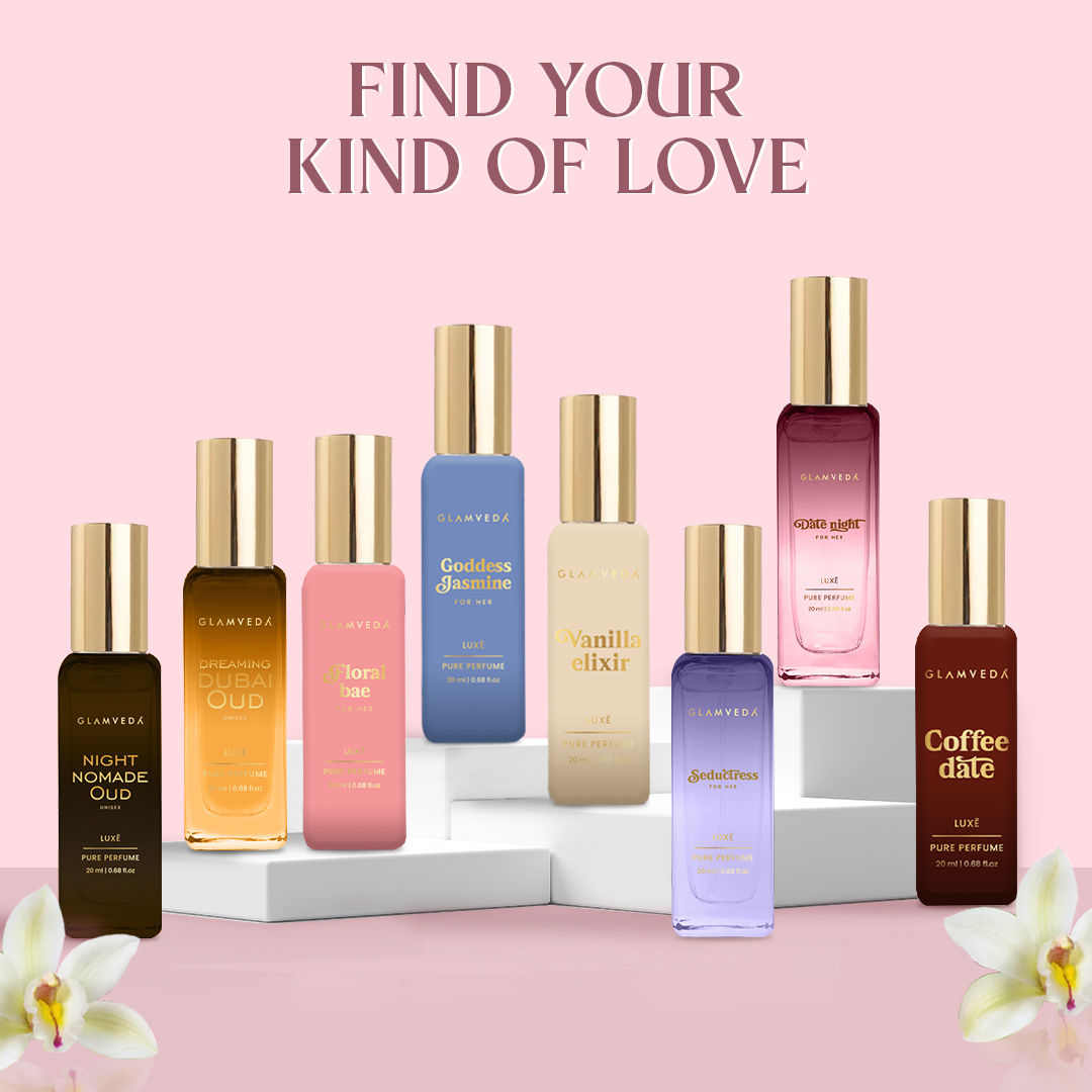 Glamveda Luxe Bae Floral Pure Perfume For Women