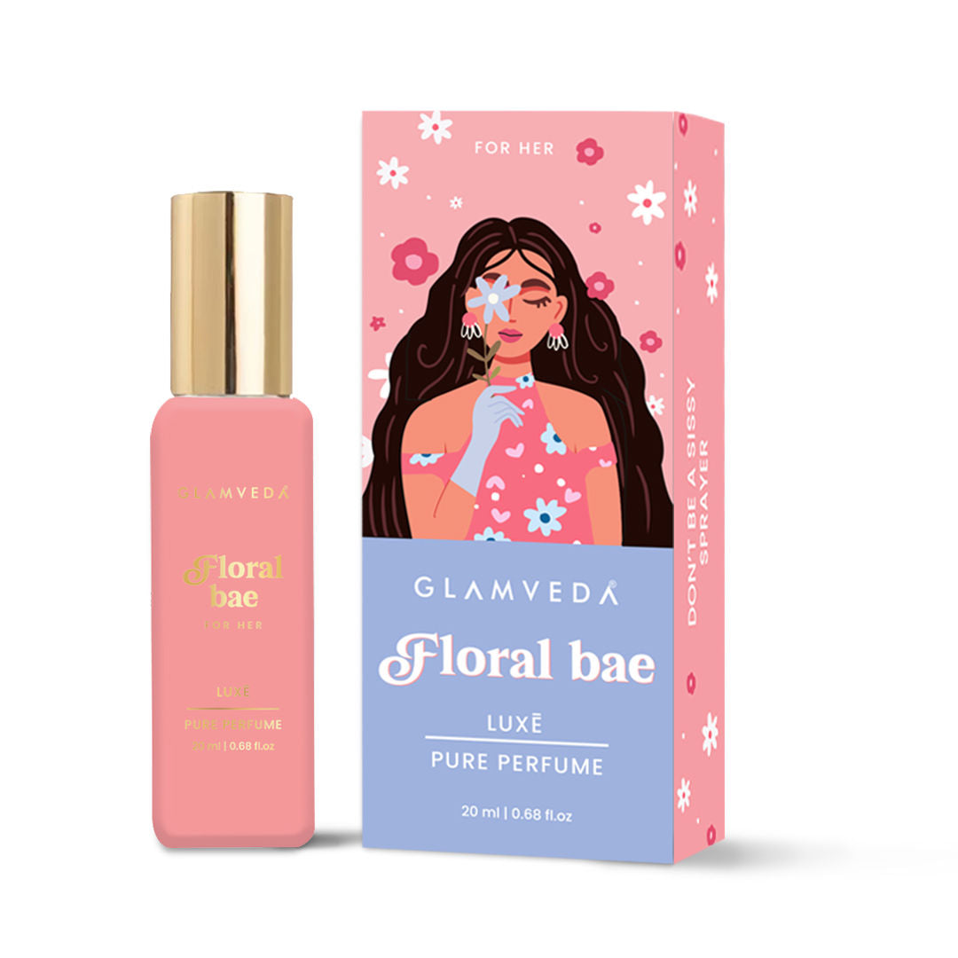 Glamveda Luxe Bae Floral Pure Perfume For Women