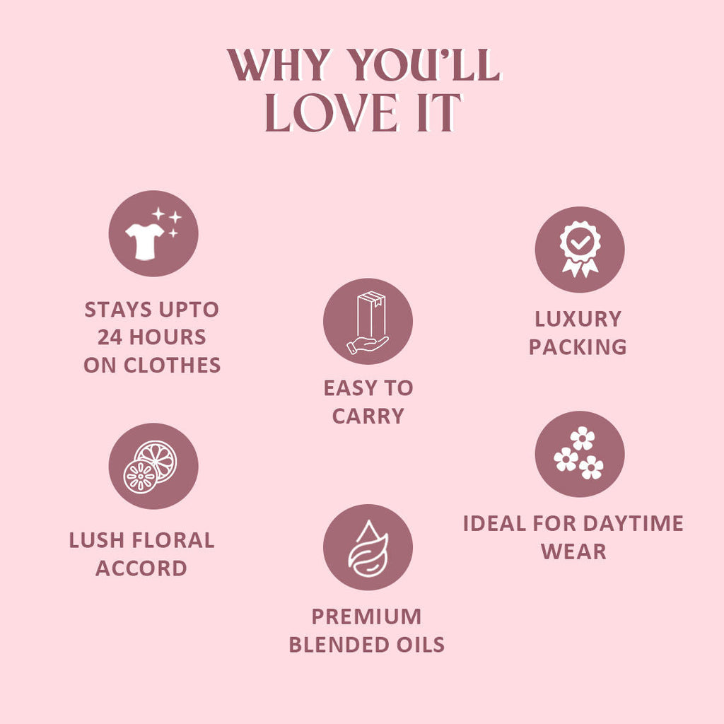 Glamveda Luxe Bae Floral Pure Perfume For Women
