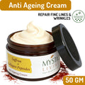 Mystiq Living Anti Ageing Cream for Women, Wrinkle Face Cream With Ceremide & Collagen Peptide