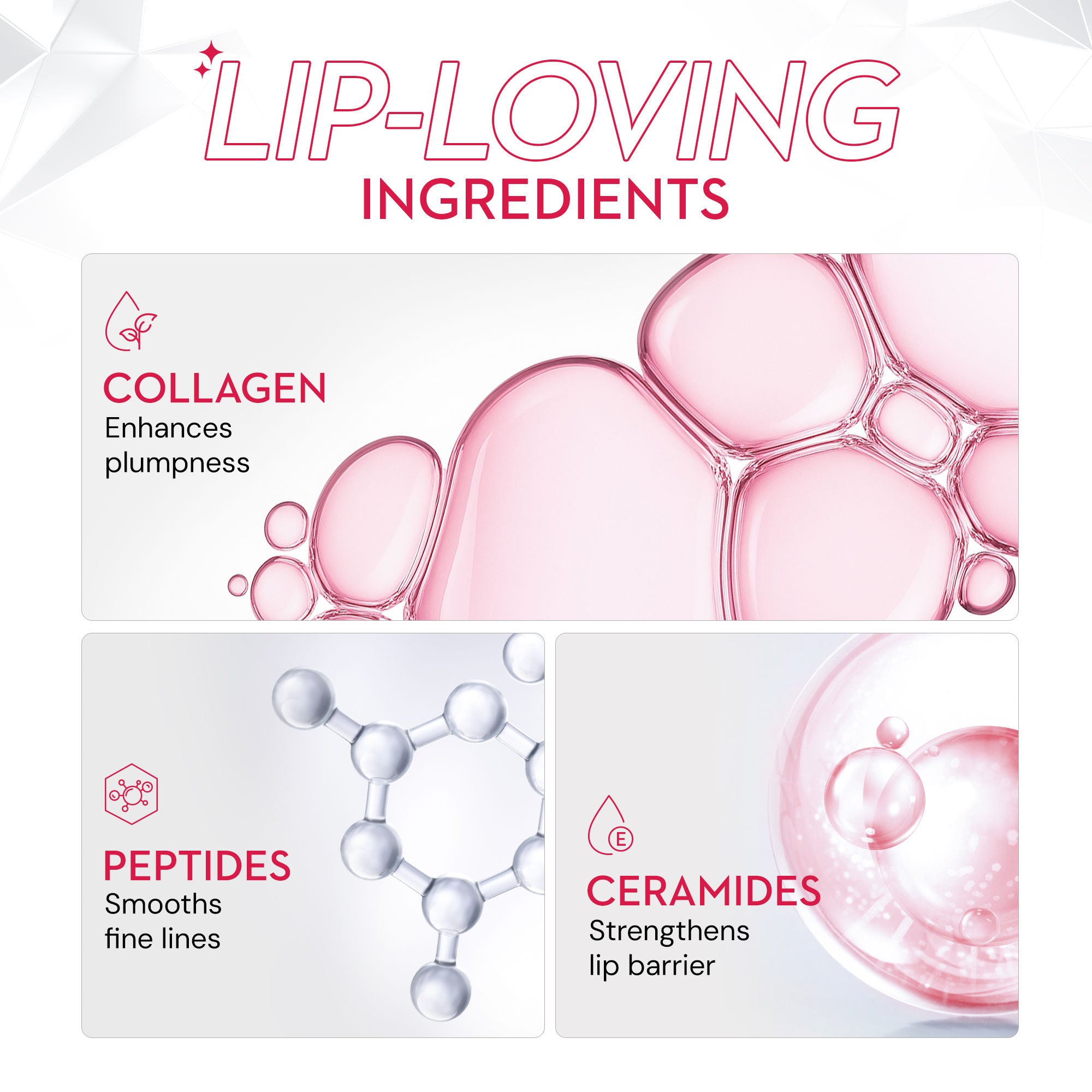 SUGAR Glide Peptide Plumping Lip Gloss Stick
