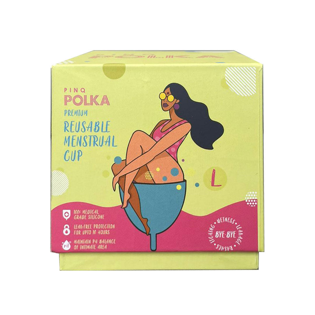 PINQ POLKA Menstrual Cup