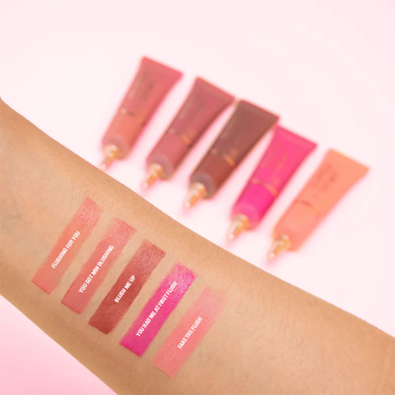 Makeup Revolution Superdewy Liquid Blusher - Ultra Pigmented-Dewy & Radiant Formula You Had Me At First Blush