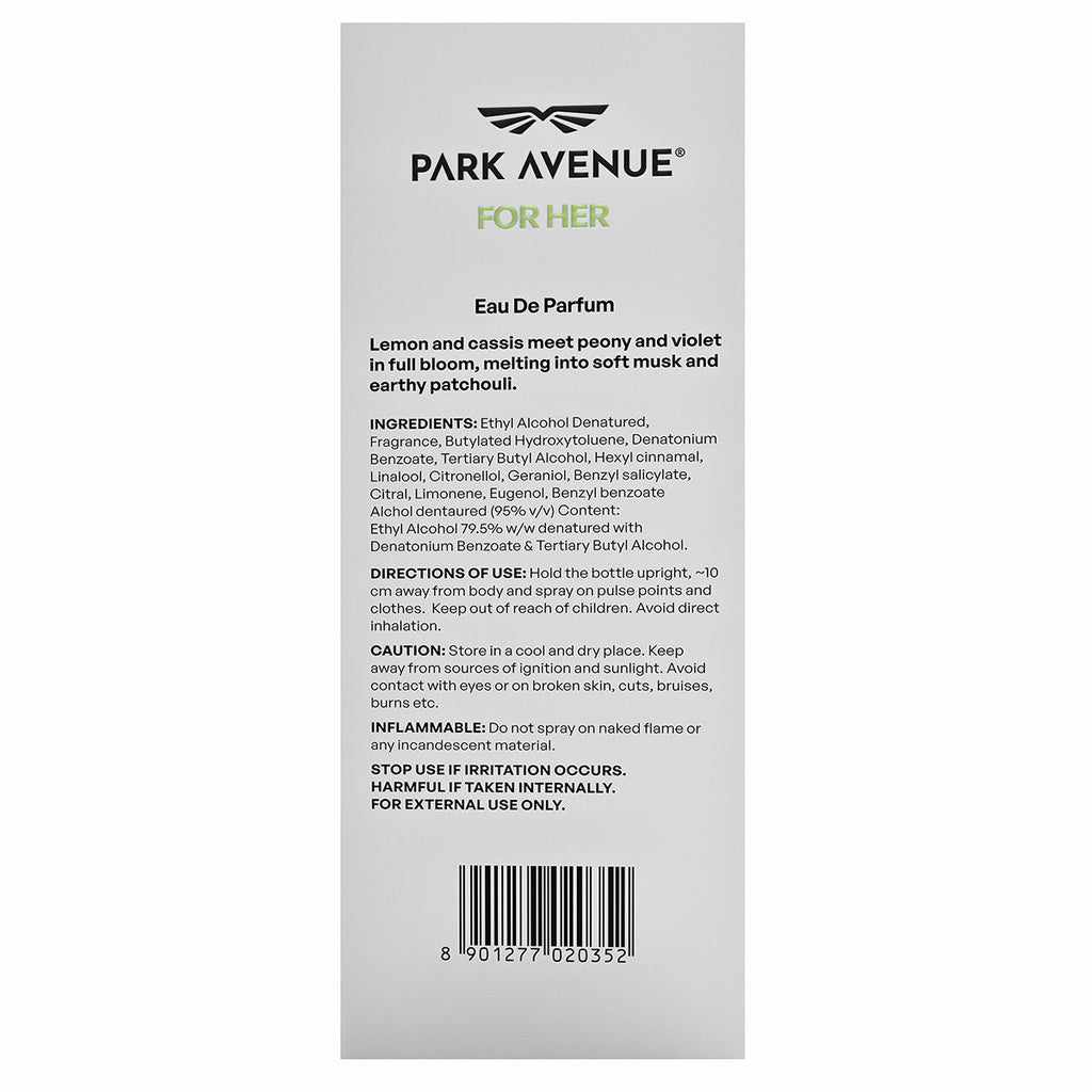Park Avenue Allure Luxury Eau De Parfum For Her