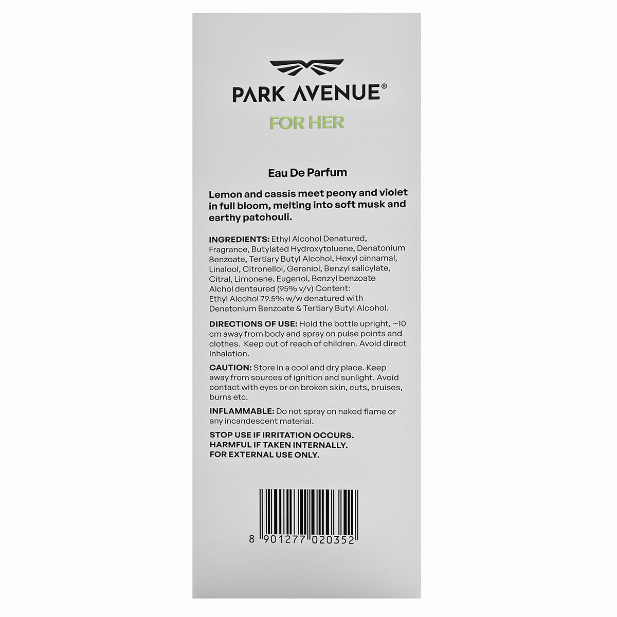 Park Avenue Allure Luxury Eau De Parfum For Her