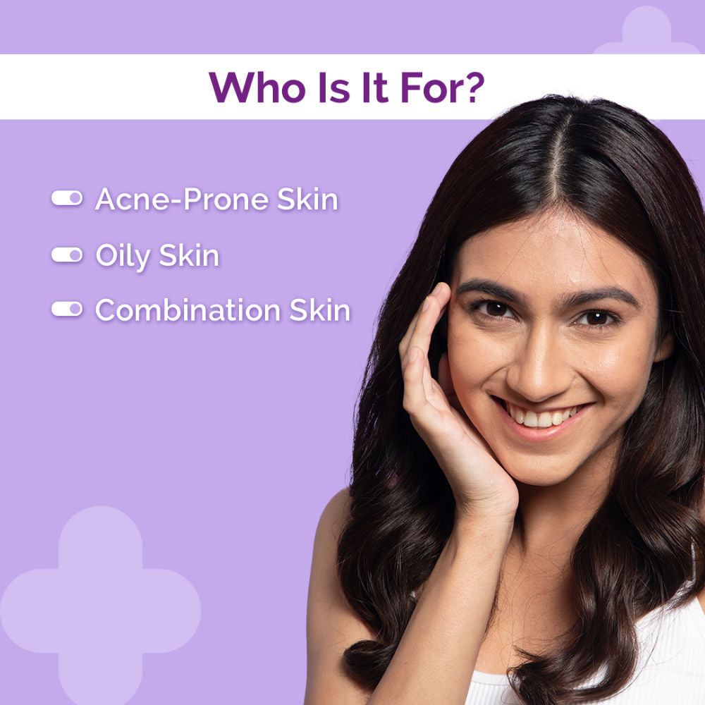 The Derma Co 2% Salicylic Acid Serum With Witch Hazel & Willow Bark For Active Acne Day+Night