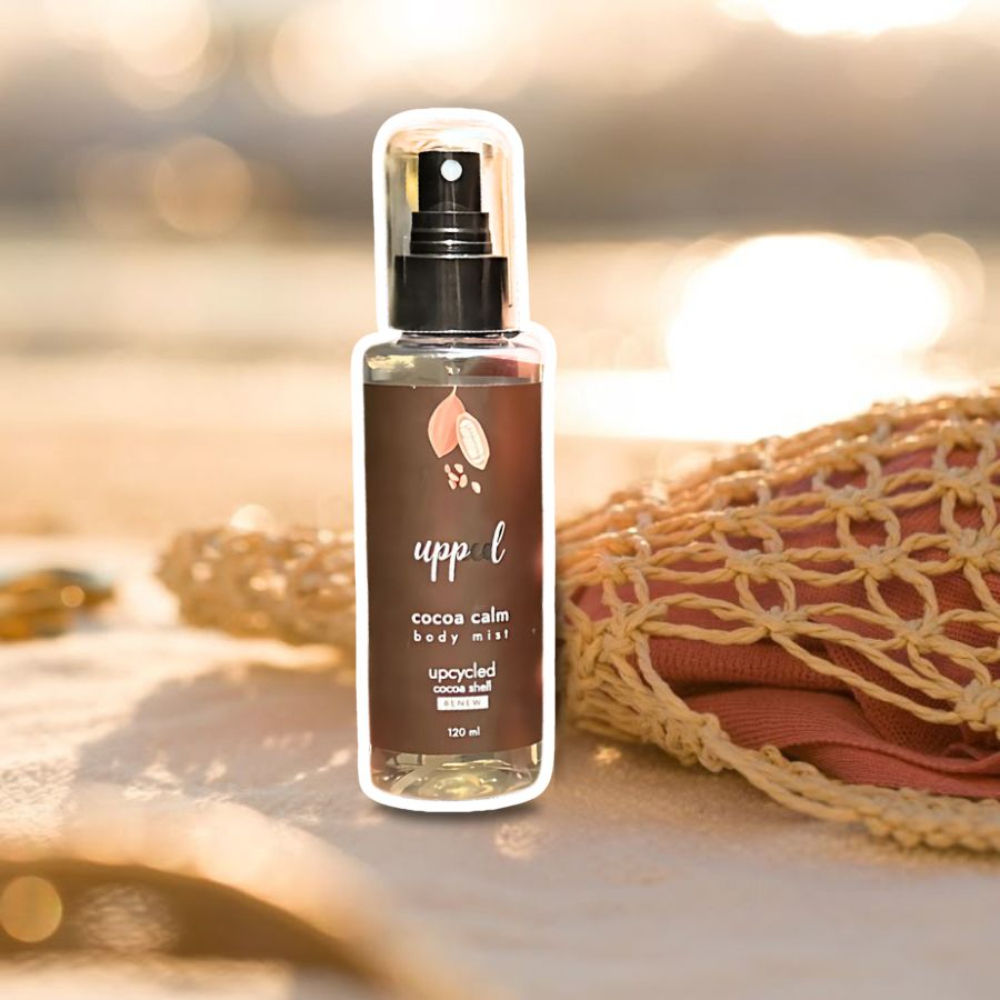 Uppeel Cocoa Calm Hair & Body Mist - Vanilla, Chocolate & Musk, Fine Fragrance For Her