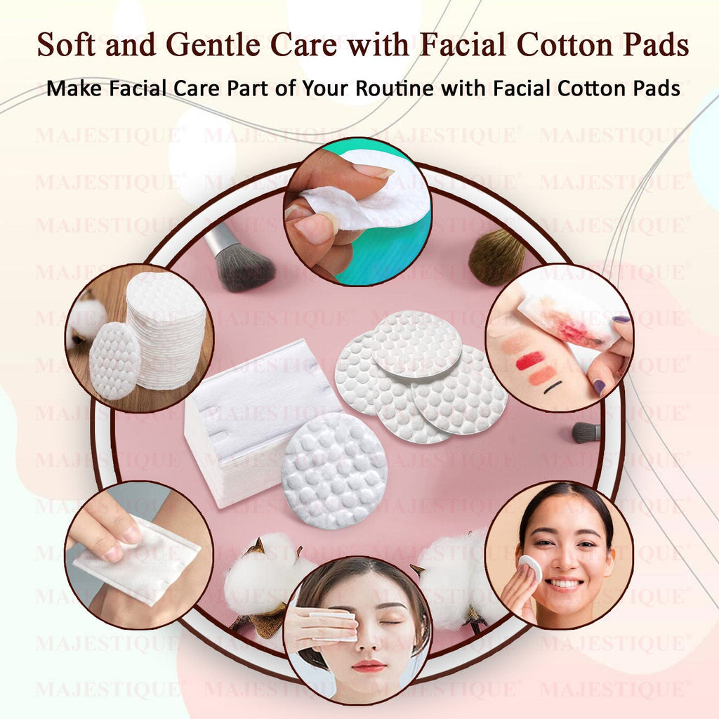 Majestique Premium Make-Up Removal Cotton Pads