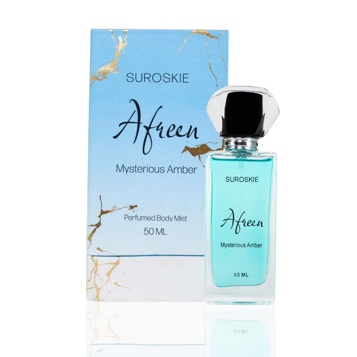 Suroskie Afreen Perfume Aqua, Jasmine & Vanilla Long Lasting Unisex Perfume