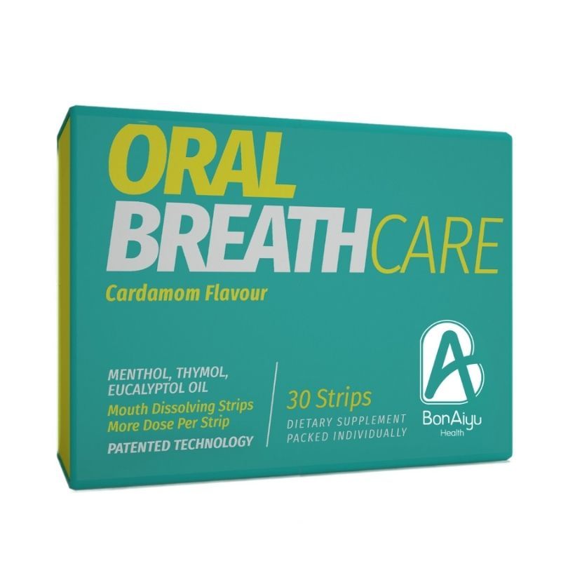 Bonayu Teeth Whitening Strips + Oral Breath Care Strips(Mouth Wash Substitute)