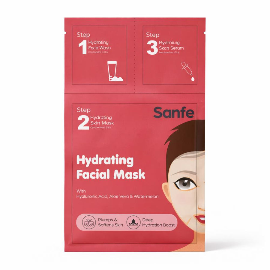 Sanfe Hydrating 3-Step Facial Mask